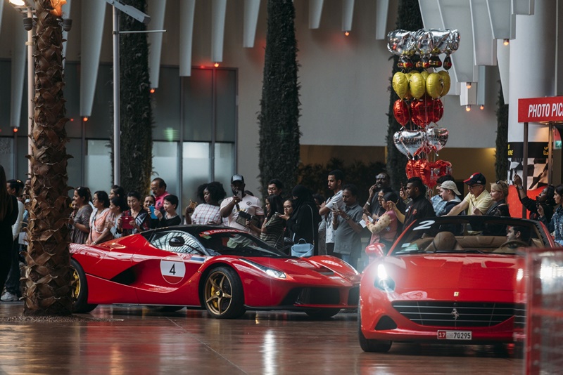 UAEs first ever Ferrari Cavalcade