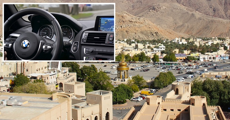 renting a car in oman