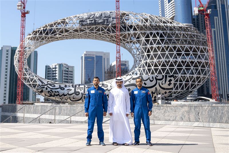 sheikh hamdan astronauts