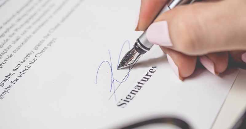 Contract Signature